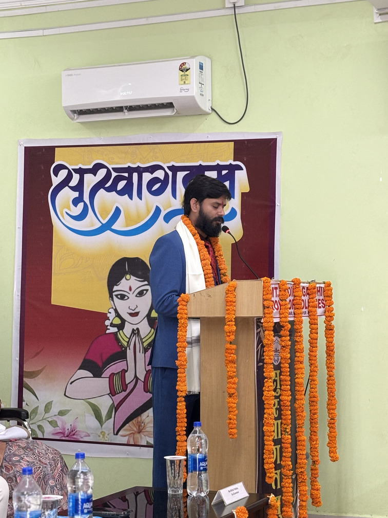 Paper presentation session highlighting yoga education research