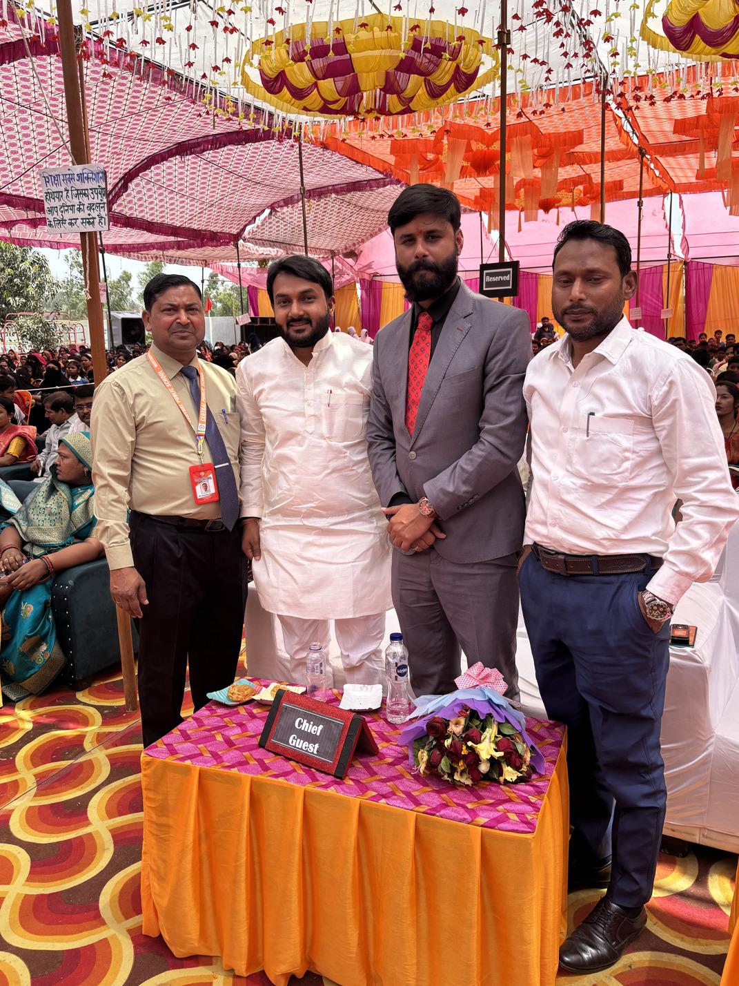 Dr. Shivam Mishra delivering lecture at Central Public School Maryadpur
