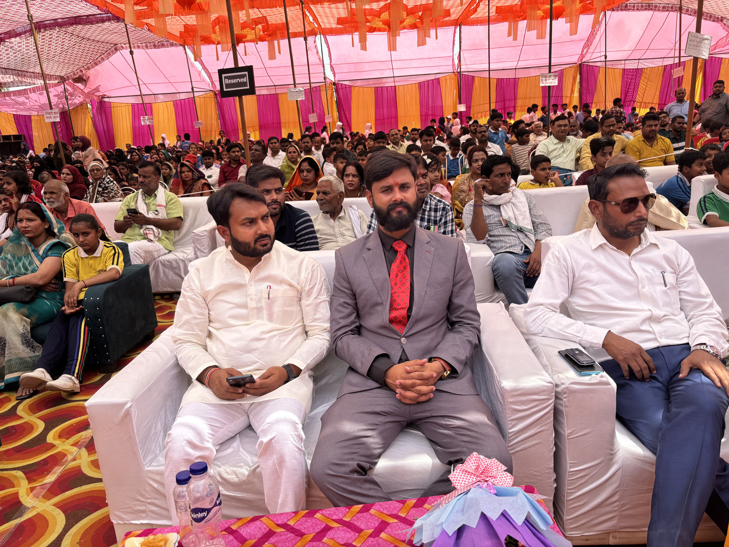Dr. Shivam Mishra delivering lecture at Central Public School Maryadpur