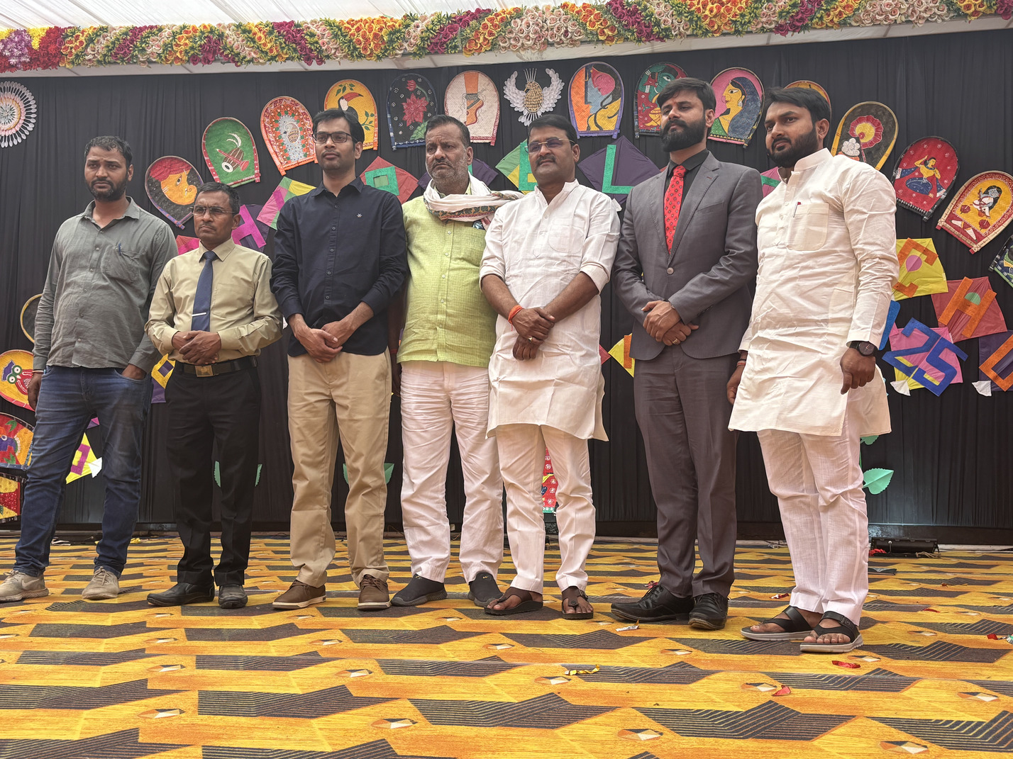 Dr. Shivam Mishra delivering lecture at Central Public School Maryadpur