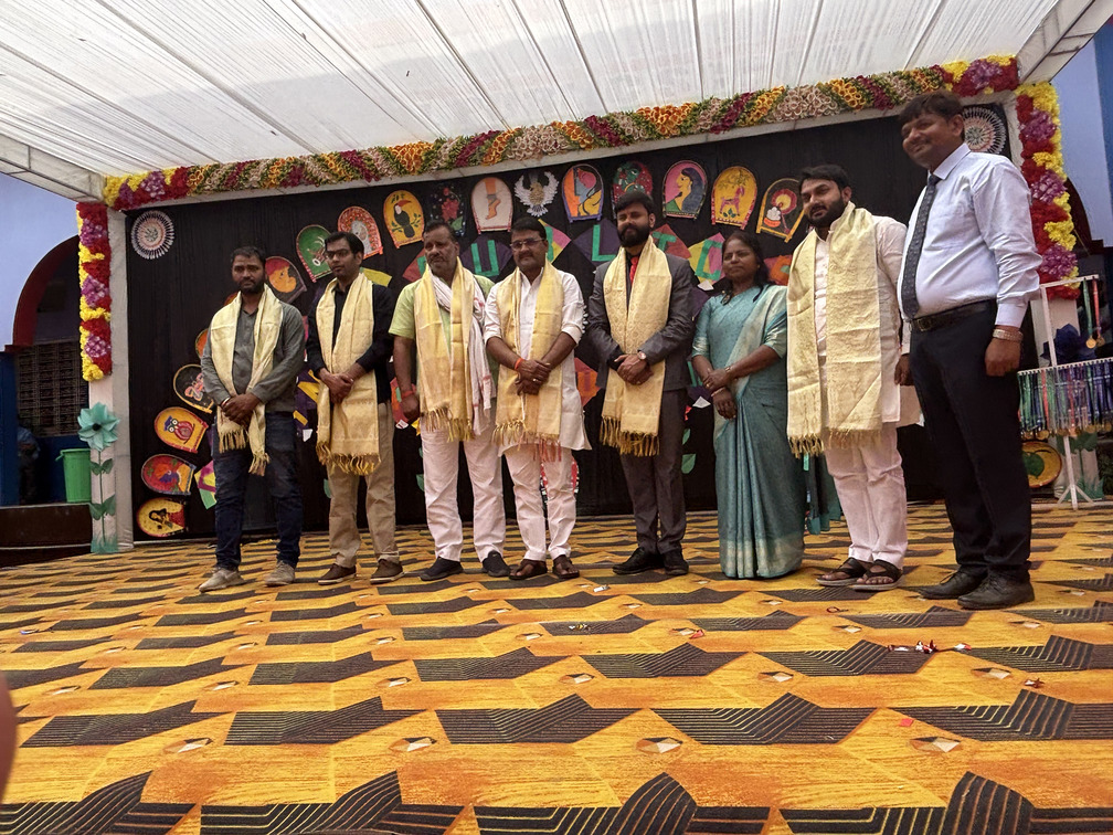 Dr. Shivam Mishra visiting Central Public School Maryadpur as Chief Guest