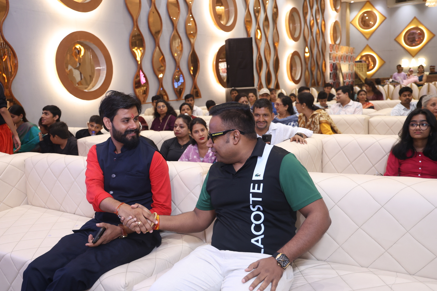 Dr. Shivam Mishra at Jairam Yoga Event with popular YouTubers