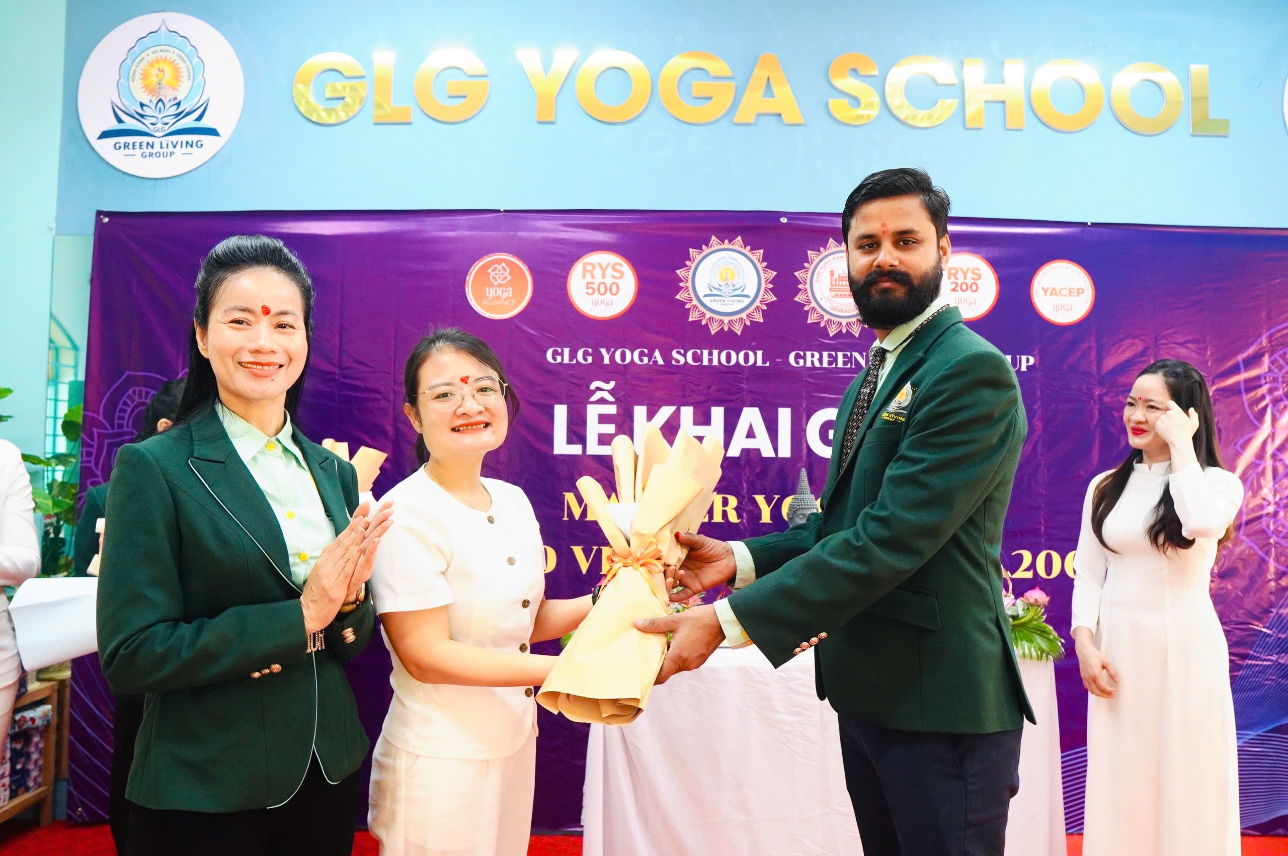 vice president of yoga in vietnam dr shivam mishra